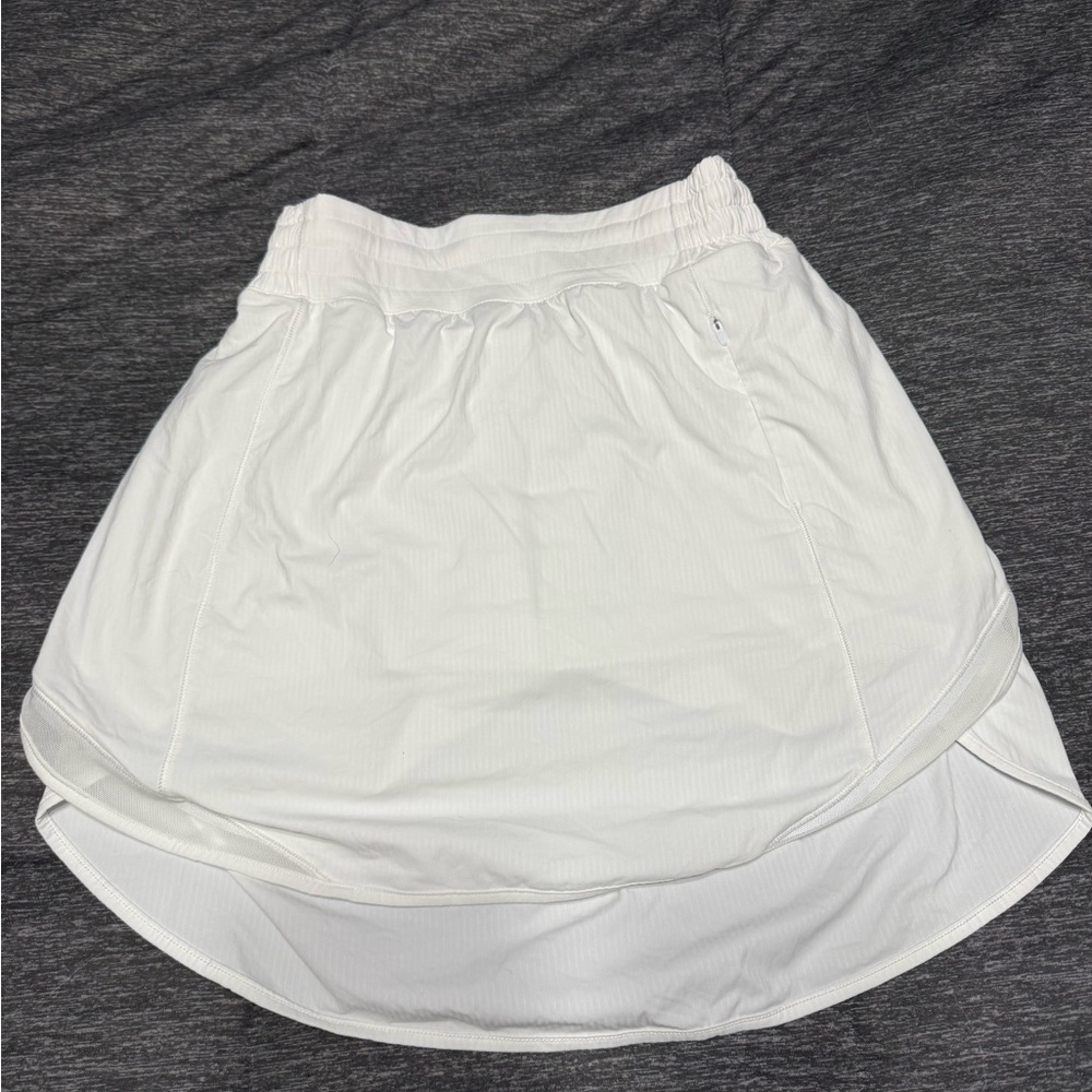 Lululemon Athletica Crisp White Mini Skirt
